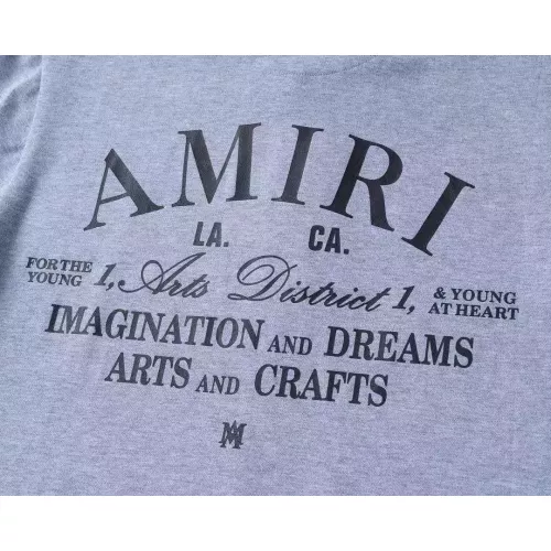 Replica Amiri T-Shirts Short Sleeved For Men #1293698 $29.00 USD for Wholesale