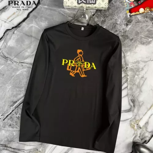 Wholesale Prada T-Shirts Long Sleeved For Unisex #1293815 $34.00 USD, Wholesale Quality Replica Prada T-Shirts