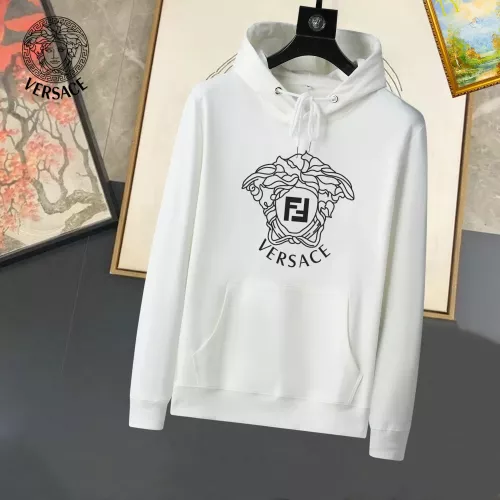 Wholesale Versace Hoodies Long Sleeved For Men #1293921 $40.00 USD, Wholesale Quality Replica Versace Hoodies