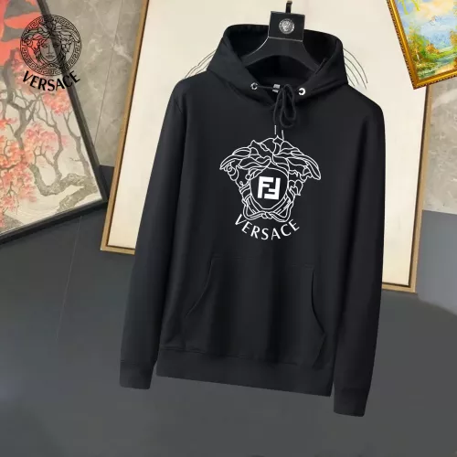 Wholesale Versace Hoodies Long Sleeved For Men #1293922 $40.00 USD, Wholesale Quality Replica Versace Hoodies