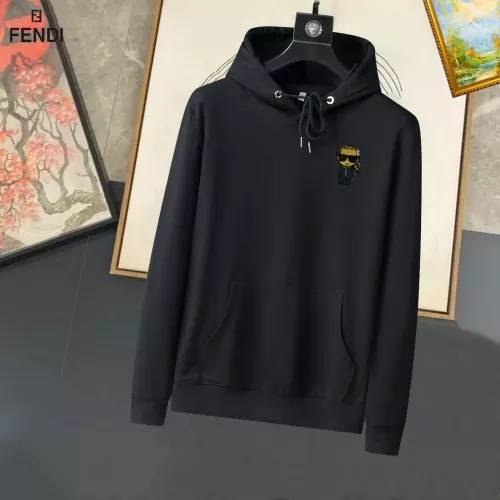 Wholesale Fendi Hoodies Long Sleeved For Men #1293945 $40.00 USD, Wholesale Quality Replica Fendi Hoodies