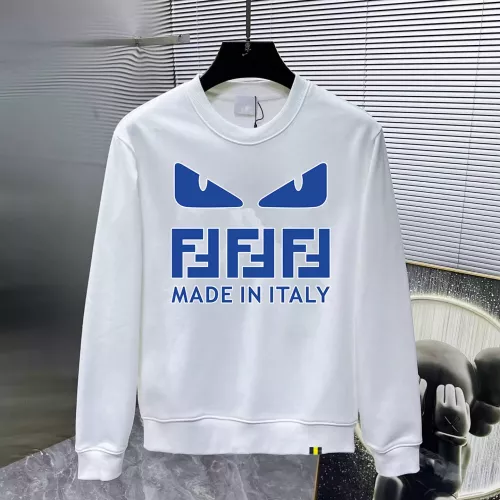 Wholesale Fendi Hoodies Long Sleeved For Men #1293952 $48.00 USD, Wholesale Quality Replica Fendi Hoodies