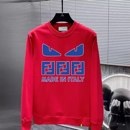 Wholesale Fendi Hoodies Long Sleeved For Men #1293954 $48.00 USD, Wholesale Quality Replica Fendi Hoodies