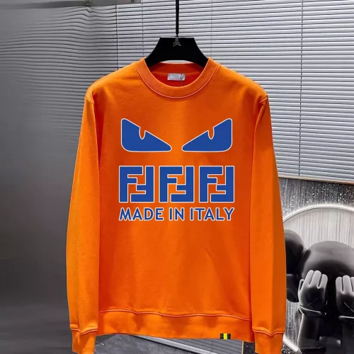 Wholesale Fendi Hoodies Long Sleeved For Men #1293955 $48.00 USD, Wholesale Quality Replica Fendi Hoodies