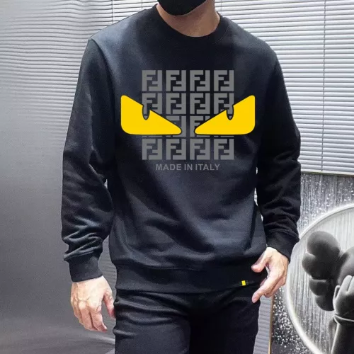 Replica Fendi Hoodies Long Sleeved For Men #1293957 $48.00 USD for Wholesale