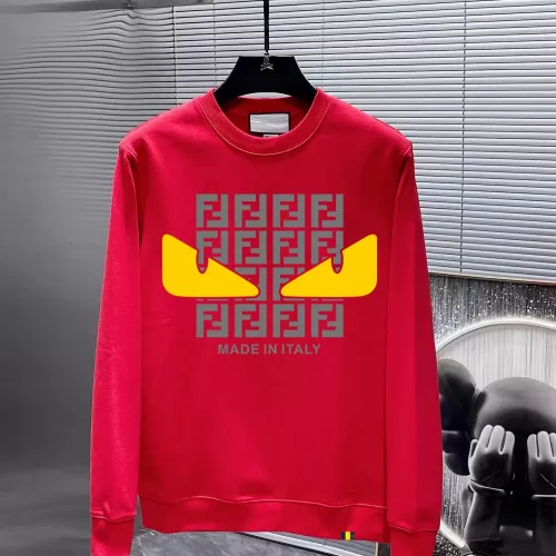 Wholesale Fendi Hoodies Long Sleeved For Men #1293958 $48.00 USD, Wholesale Quality Replica Fendi Hoodies