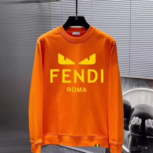 Wholesale Fendi Hoodies Long Sleeved For Men #1293986 $48.00 USD, Wholesale Quality Replica Fendi Hoodies