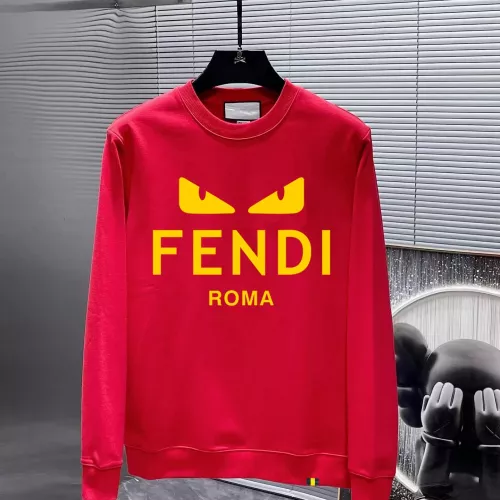 Wholesale Fendi Hoodies Long Sleeved For Men #1293987 $48.00 USD, Wholesale Quality Replica Fendi Hoodies