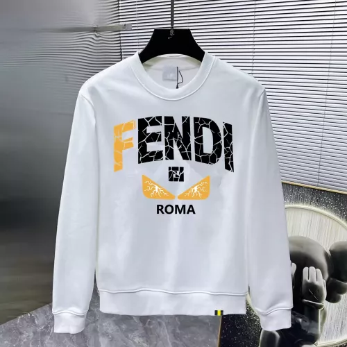 Wholesale Fendi Hoodies Long Sleeved For Men #1293994 $48.00 USD, Wholesale Quality Replica Fendi Hoodies