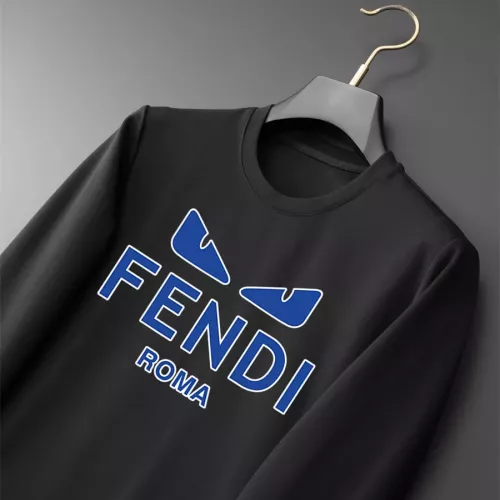 Replica Fendi Hoodies Long Sleeved For Men #1294051 $48.00 USD for Wholesale