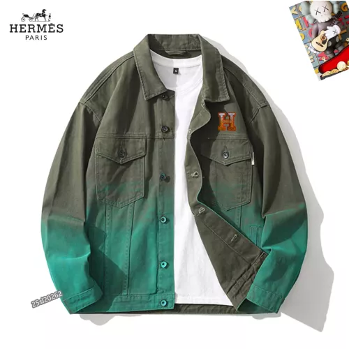 Wholesale Hermes Jackets Long Sleeved For Unisex #1294069 $68.00 USD, Wholesale Quality Replica Hermes Jackets