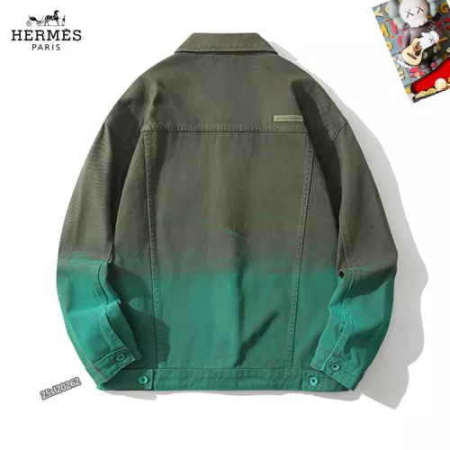 Replica Hermes Jackets Long Sleeved For Unisex #1294069 $68.00 USD for Wholesale