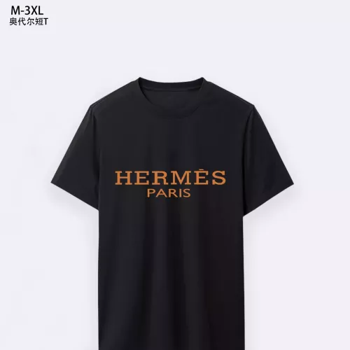 Wholesale Hermes T-Shirts Short Sleeved For Men #1294072 $25.00 USD, Wholesale Quality Replica Hermes T-Shirts