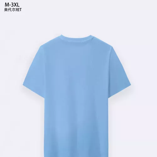 Replica Hermes T-Shirts Short Sleeved For Men #1294075 $25.00 USD for Wholesale