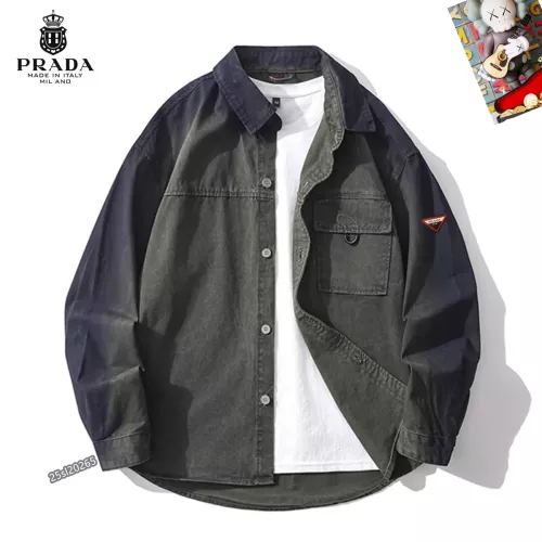 Wholesale Prada Jackets Long Sleeved For Unisex #1294101 $68.00 USD, Wholesale Quality Replica Prada Jackets