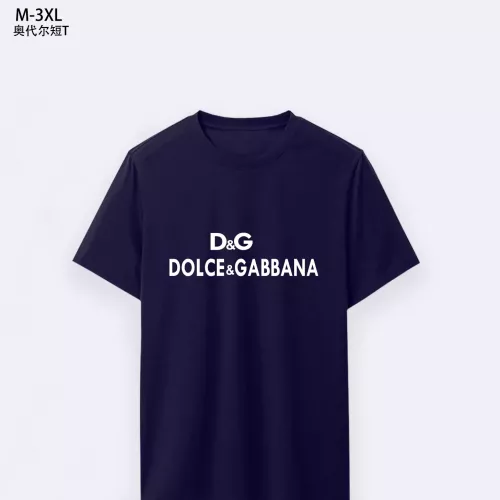 Wholesale Dolce &amp; Gabbana D&amp;G T-Shirts Short Sleeved For Men #1294104 $25.00 USD, Wholesale Quality Replica Dolce &amp; Gabbana D&amp;G T-Shirts