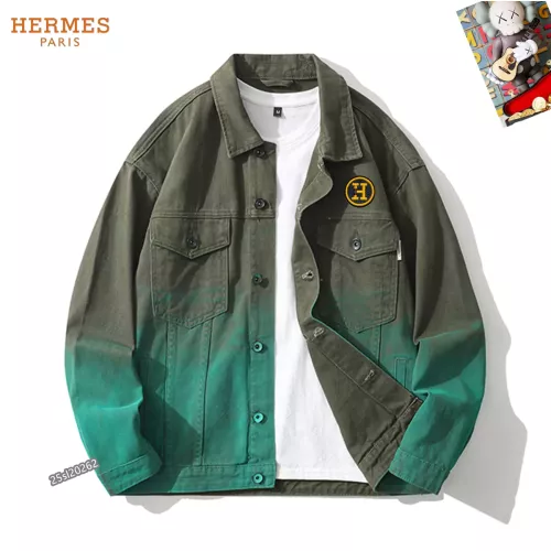 Wholesale Hermes Jackets Long Sleeved For Unisex #1294153 $68.00 USD, Wholesale Quality Replica Hermes Jackets