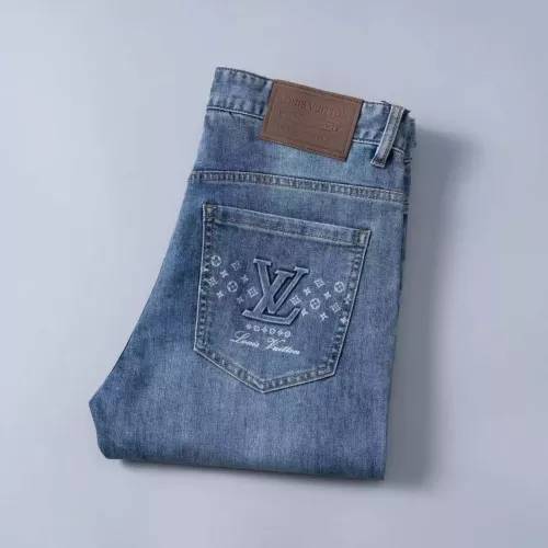 Wholesale Louis Vuitton LV Jeans For Men #1294162 $42.00 USD, Wholesale Quality Replica Louis Vuitton LV Jeans