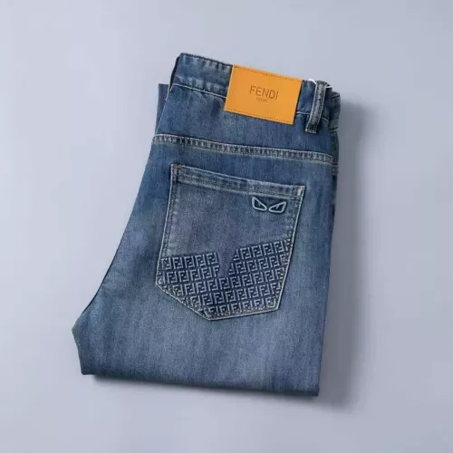 Wholesale Fendi Jeans For Men #1294169 $42.00 USD, Wholesale Quality Replica Fendi Jeans