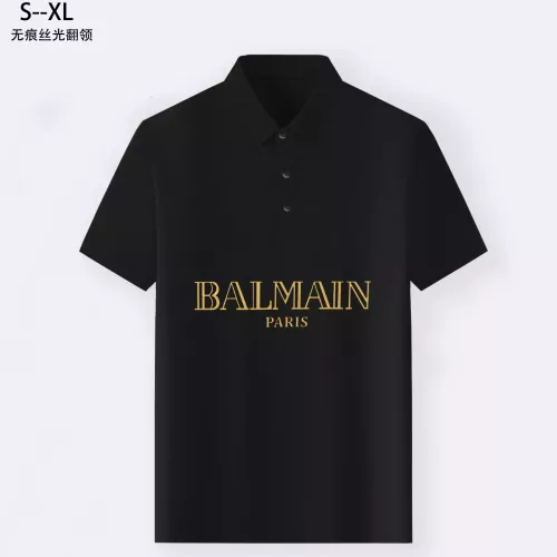 Wholesale Balmain T-Shirts Short Sleeved For Men #1294186 $34.00 USD, Wholesale Quality Replica Balmain T-Shirts