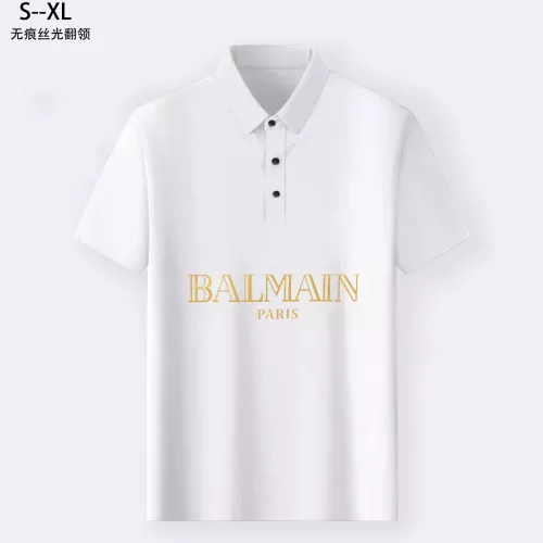 Wholesale Balmain T-Shirts Short Sleeved For Men #1294188 $34.00 USD, Wholesale Quality Replica Balmain T-Shirts