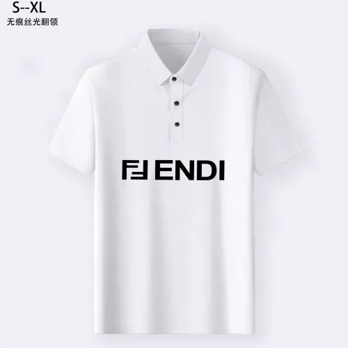 Wholesale Fendi T-Shirts Short Sleeved For Men #1294191 $34.00 USD, Wholesale Quality Replica Fendi T-Shirts