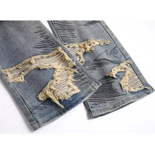 Replica Balmain Jeans For Men #1294214 $48.00 USD for Wholesale