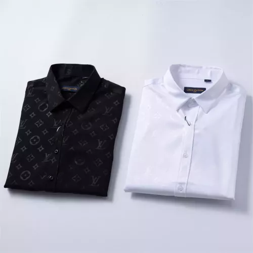 Replica Louis Vuitton LV Shirts Long Sleeved For Men #1294259 $40.00 USD for Wholesale