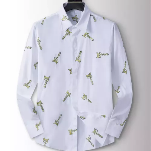 Wholesale Louis Vuitton LV Shirts Long Sleeved For Men #1294269 $48.00 USD, Wholesale Quality Replica Louis Vuitton LV Shirts