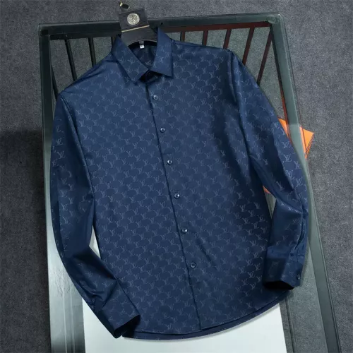 Wholesale Louis Vuitton LV Shirts Long Sleeved For Men #1294270 $48.00 USD, Wholesale Quality Replica Louis Vuitton LV Shirts