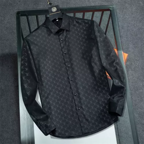 Wholesale Louis Vuitton LV Shirts Long Sleeved For Men #1294271 $48.00 USD, Wholesale Quality Replica Louis Vuitton LV Shirts