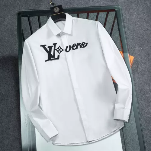 Wholesale Louis Vuitton LV Shirts Long Sleeved For Men #1294275 $48.00 USD, Wholesale Quality Replica Louis Vuitton LV Shirts