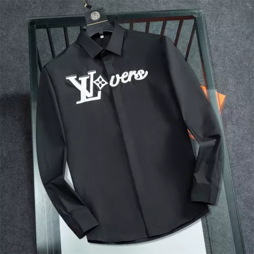 Wholesale Louis Vuitton LV Shirts Long Sleeved For Men #1294276 $48.00 USD, Wholesale Quality Replica Louis Vuitton LV Shirts