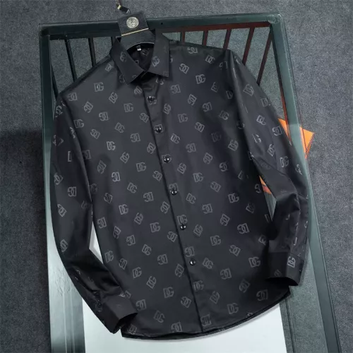 Wholesale Dolce &amp; Gabbana D&amp;G Shirts Long Sleeved For Men #1294278 $48.00 USD, Wholesale Quality Replica Dolce &amp; Gabbana D&amp;G Shirts