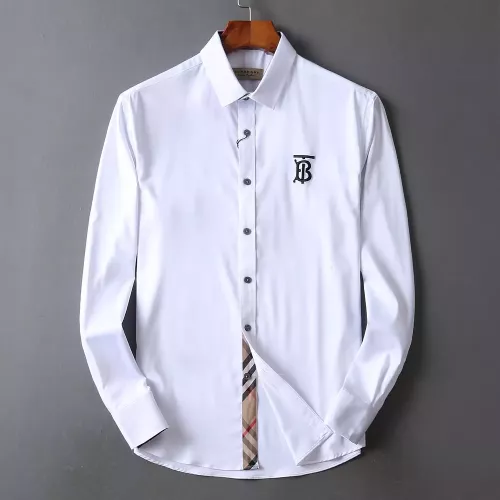 Wholesale Burberry Shirts Long Sleeved For Men #1294309 $40.00 USD, Wholesale Quality Replica Burberry Shirts