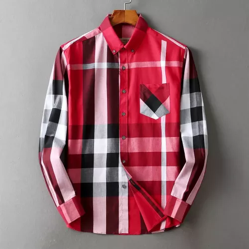 Wholesale Burberry Shirts Long Sleeved For Men #1294318 $39.00 USD, Wholesale Quality Replica Burberry Shirts