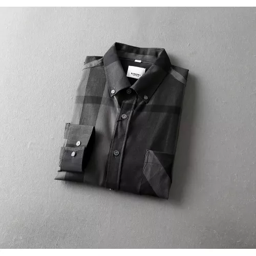 Replica Burberry Shirts Long Sleeved For Men #1294320 $39.00 USD for Wholesale