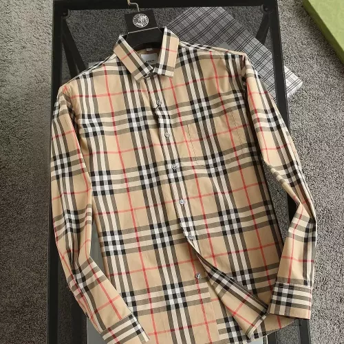 Wholesale Burberry Shirts Long Sleeved For Men #1294321 $42.00 USD, Wholesale Quality Replica Burberry Shirts