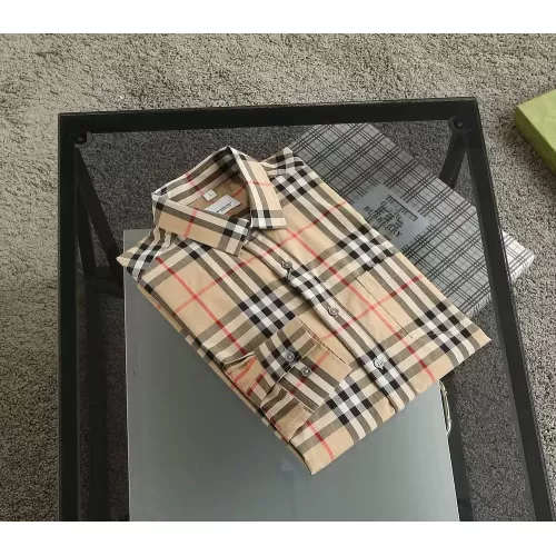 Replica Burberry Shirts Long Sleeved For Men #1294321 $42.00 USD for Wholesale