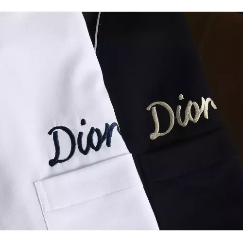 Replica Christian Dior Shirts Long Sleeved For Men #1294336 $40.00 USD for Wholesale