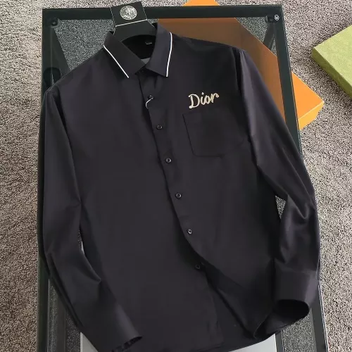 Wholesale Christian Dior Shirts Long Sleeved For Men #1294337 $40.00 USD, Wholesale Quality Replica Christian Dior Shirts