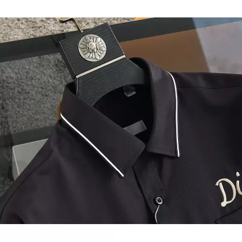 Replica Christian Dior Shirts Long Sleeved For Men #1294337 $40.00 USD for Wholesale