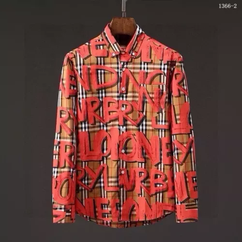 Wholesale Burberry Shirts Long Sleeved For Men #1294342 $52.00 USD, Wholesale Quality Replica Burberry Shirts