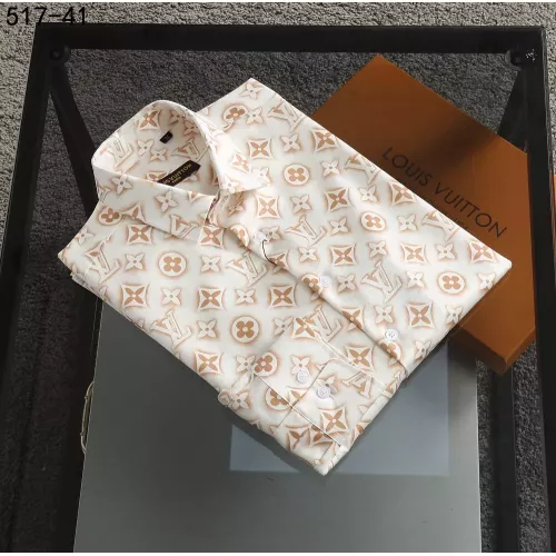 Replica Louis Vuitton LV Shirts Long Sleeved For Men #1294351 $52.00 USD for Wholesale