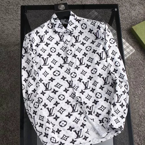 Wholesale Louis Vuitton LV Shirts Long Sleeved For Men #1294352 $52.00 USD, Wholesale Quality Replica Louis Vuitton LV Shirts