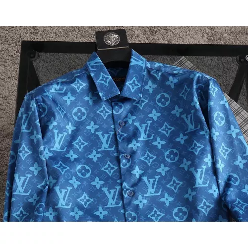 Replica Louis Vuitton LV Shirts Long Sleeved For Men #1294353 $52.00 USD for Wholesale