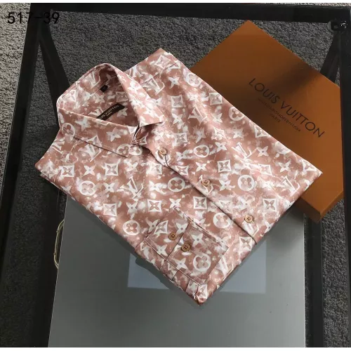 Replica Louis Vuitton LV Shirts Long Sleeved For Men #1294354 $52.00 USD for Wholesale