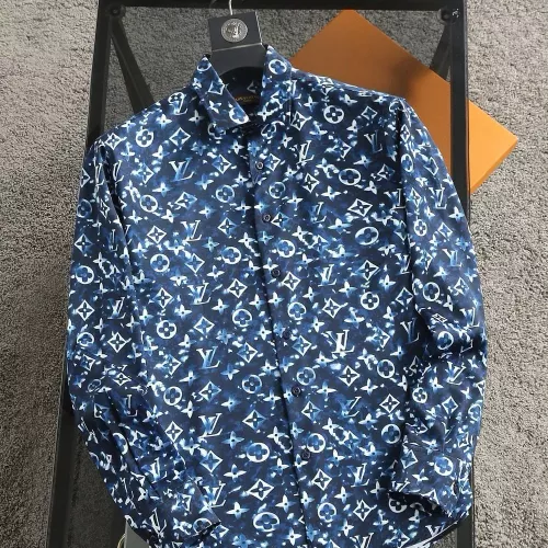 Wholesale Louis Vuitton LV Shirts Long Sleeved For Men #1294355 $52.00 USD, Wholesale Quality Replica Louis Vuitton LV Shirts