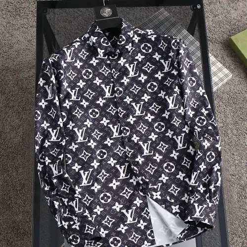 Wholesale Louis Vuitton LV Shirts Long Sleeved For Men #1294356 $52.00 USD, Wholesale Quality Replica Louis Vuitton LV Shirts