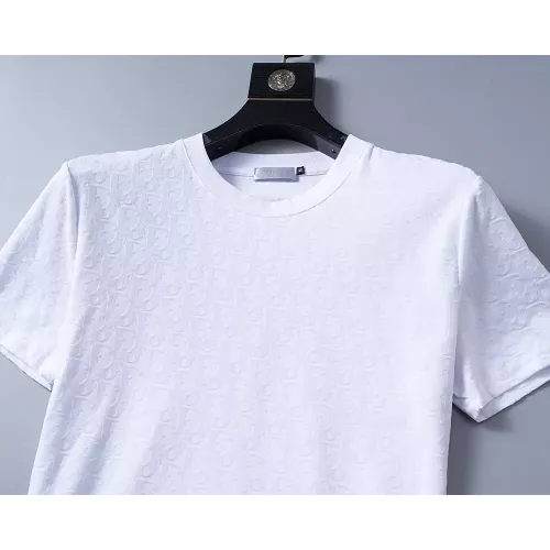 Replica Christian Dior T-Shirts Short Sleeved For Men #1294436 $25.00 USD for Wholesale